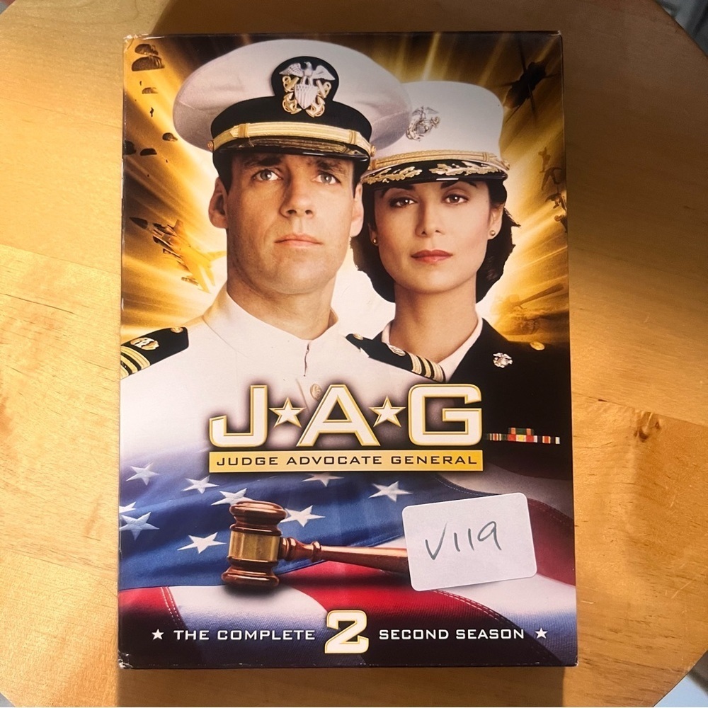 J*A*G Judge Advocate General Complete Second Season 4 Disc DVD Set  #V119